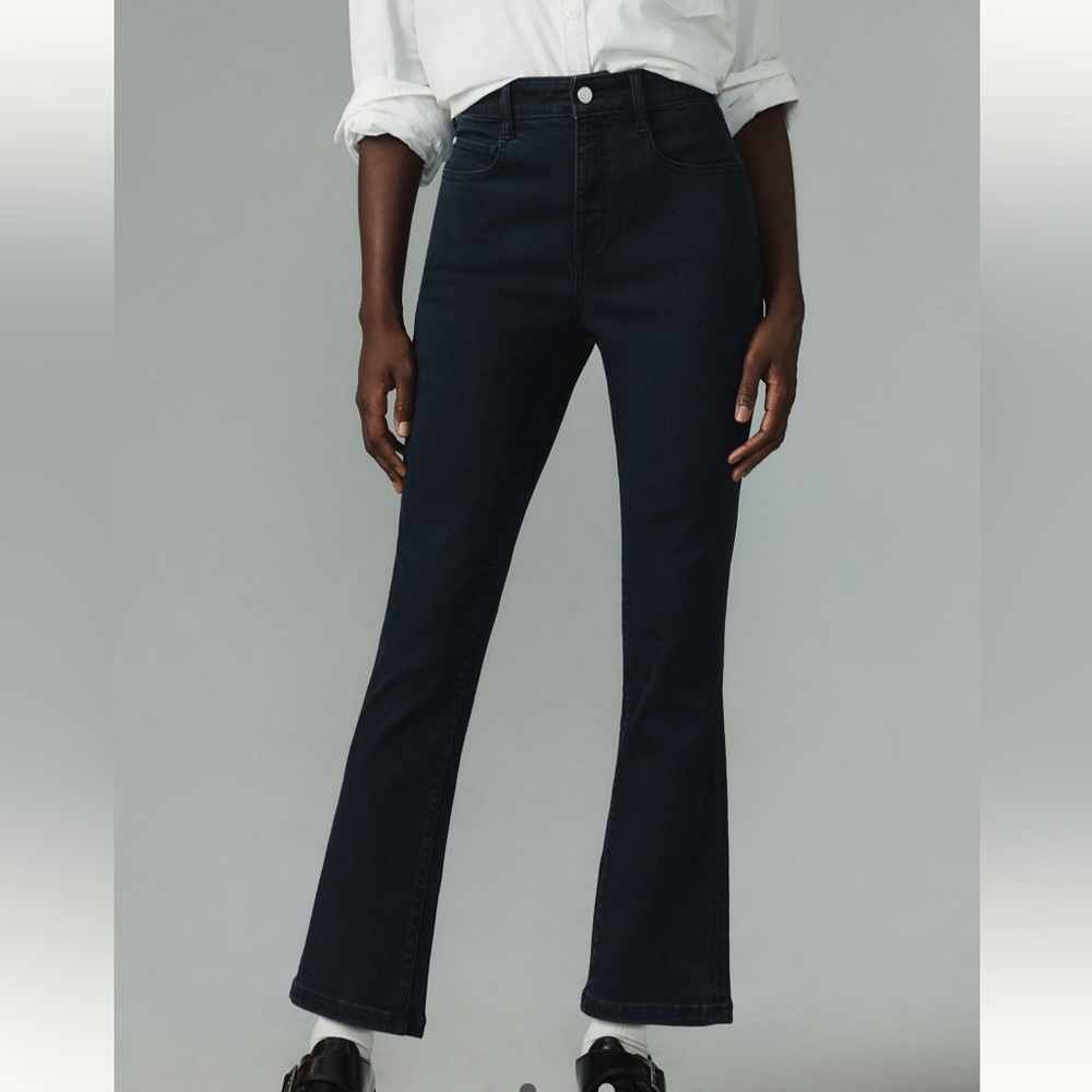 Anthropologie High Rise- Straight Jeans